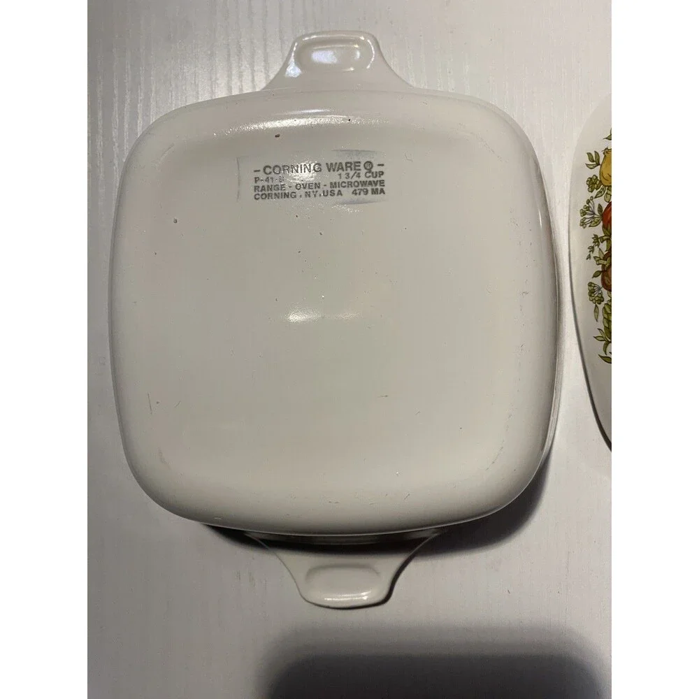 Vintage Corning Ware Spice O' Life P-41-B Petite Pan (Set of 2)